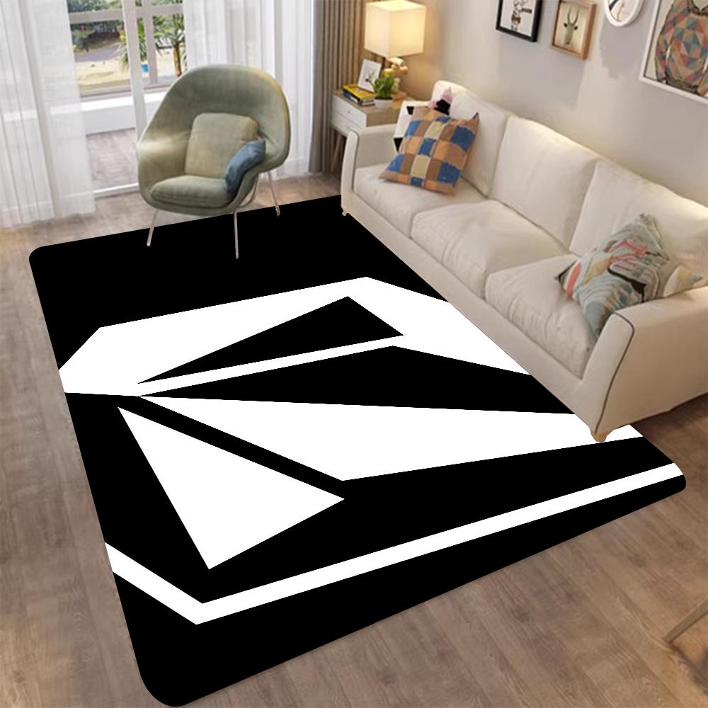 Volcoms Logo Vorne Boden Tür Eingangsmatten Außen Bad Bodenmatte Rutschfest Waschküchenmatte Waschküchendekor Balkon Kind Wohnen