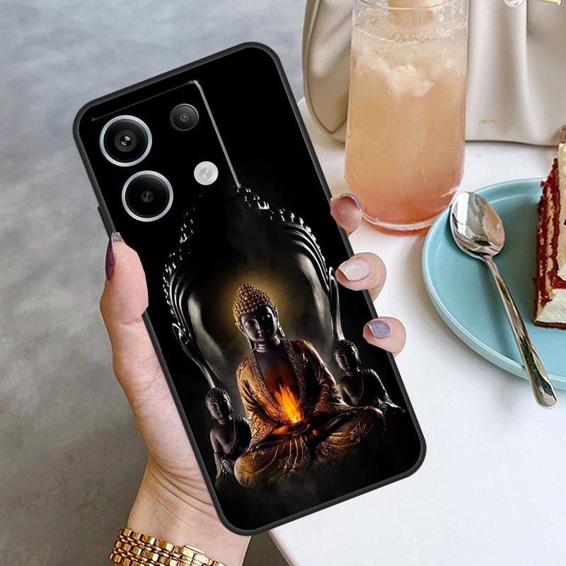 Buddha Budha Hülle Für Xiaomi Redmi Note 11 9 10 12 13 Pro Plus 9S 10S 11S 12S Redmi 12 10C 9C 13C Abdeckung