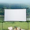 16:9 Portable Projector Screen Simple Projector Curtain 60/72/84/100/120 Inch Hd Display Screen For Home Cinema Theater Movie