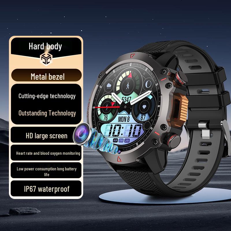 5G Android Smartwatch with Pedometer, Heart Rate Monitor, GPS, and SIM Card Capability