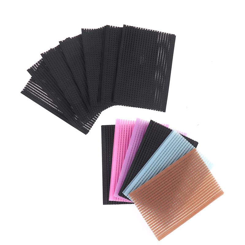 12 ks vlasové podložky, samolepky na vlasy, sponky na ofinu, pevné bezešvé, magické pasty, sloupky na ofinu