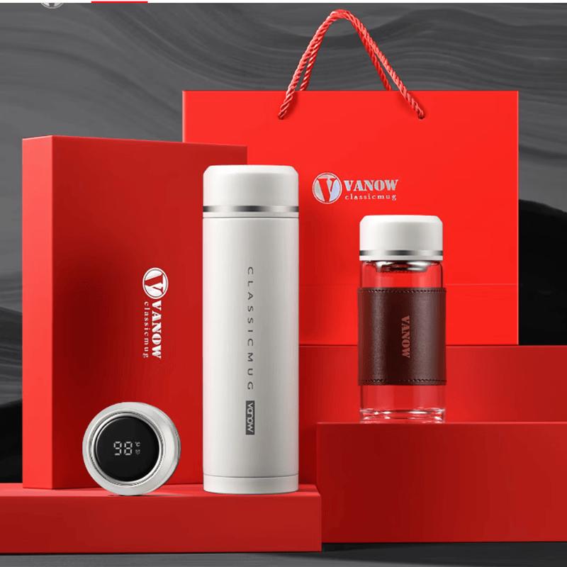 Vanow Smart Insulated Tea Bottle Gift Set