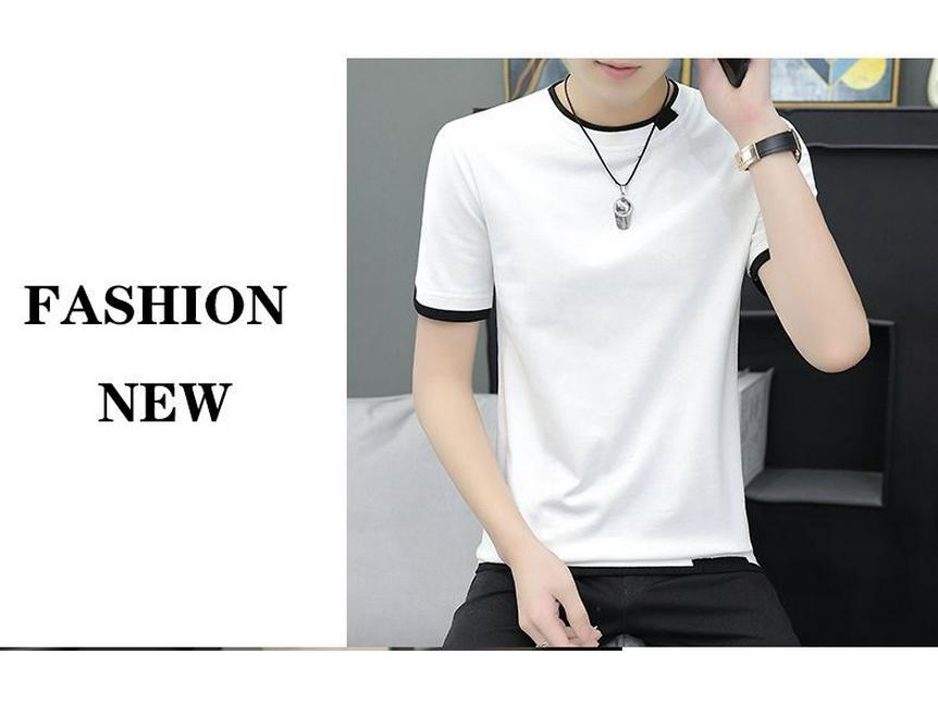 Men's 2025 Summer Trend Short-Sleeve Cotton T-Shirt