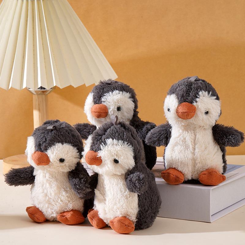 Adorable Dazed Penguin Keychain Plush Doll Souvenir