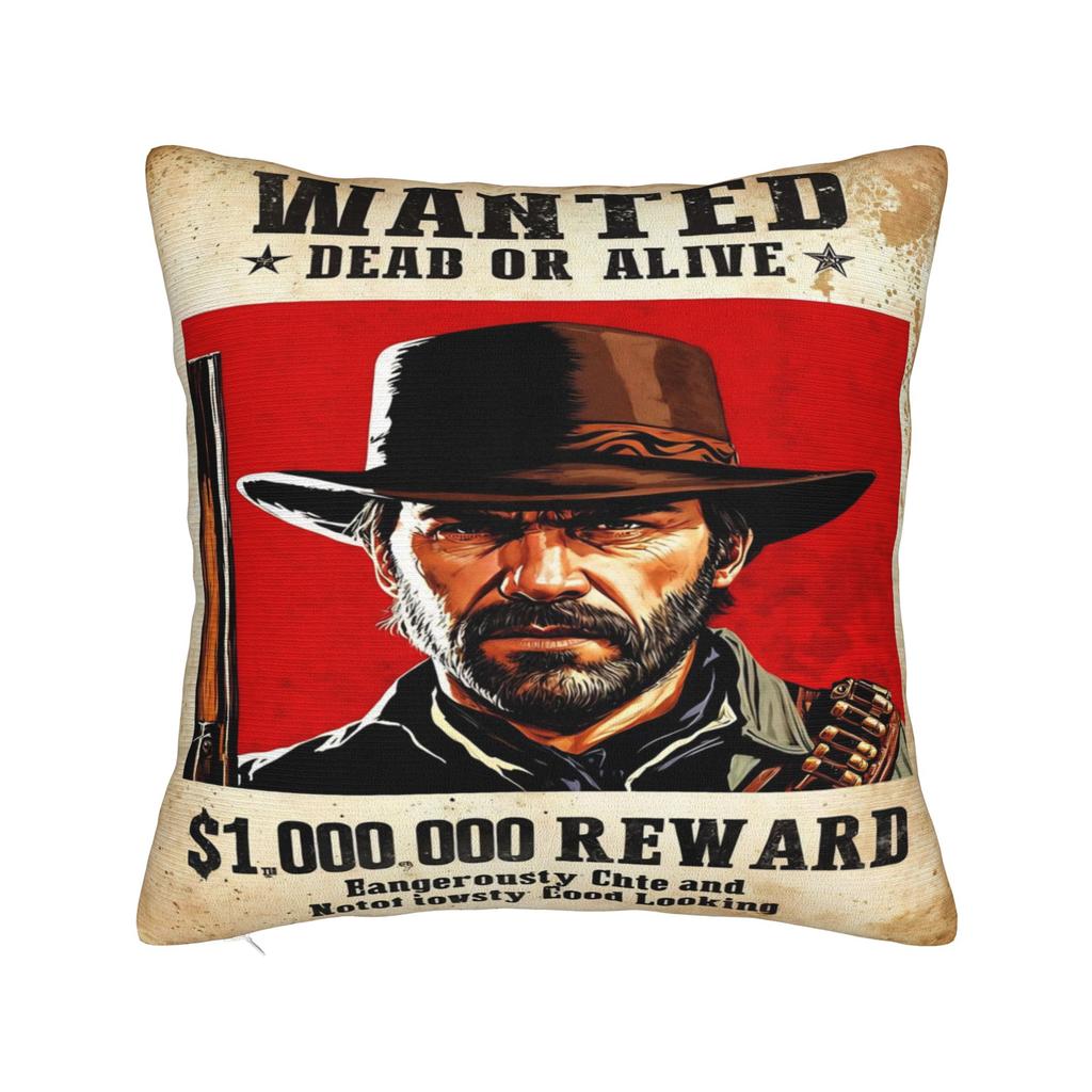 Car Decorations Arthur Morgan Pillowcase Stuff  Pillow Cover Zipper Multiple Sizes