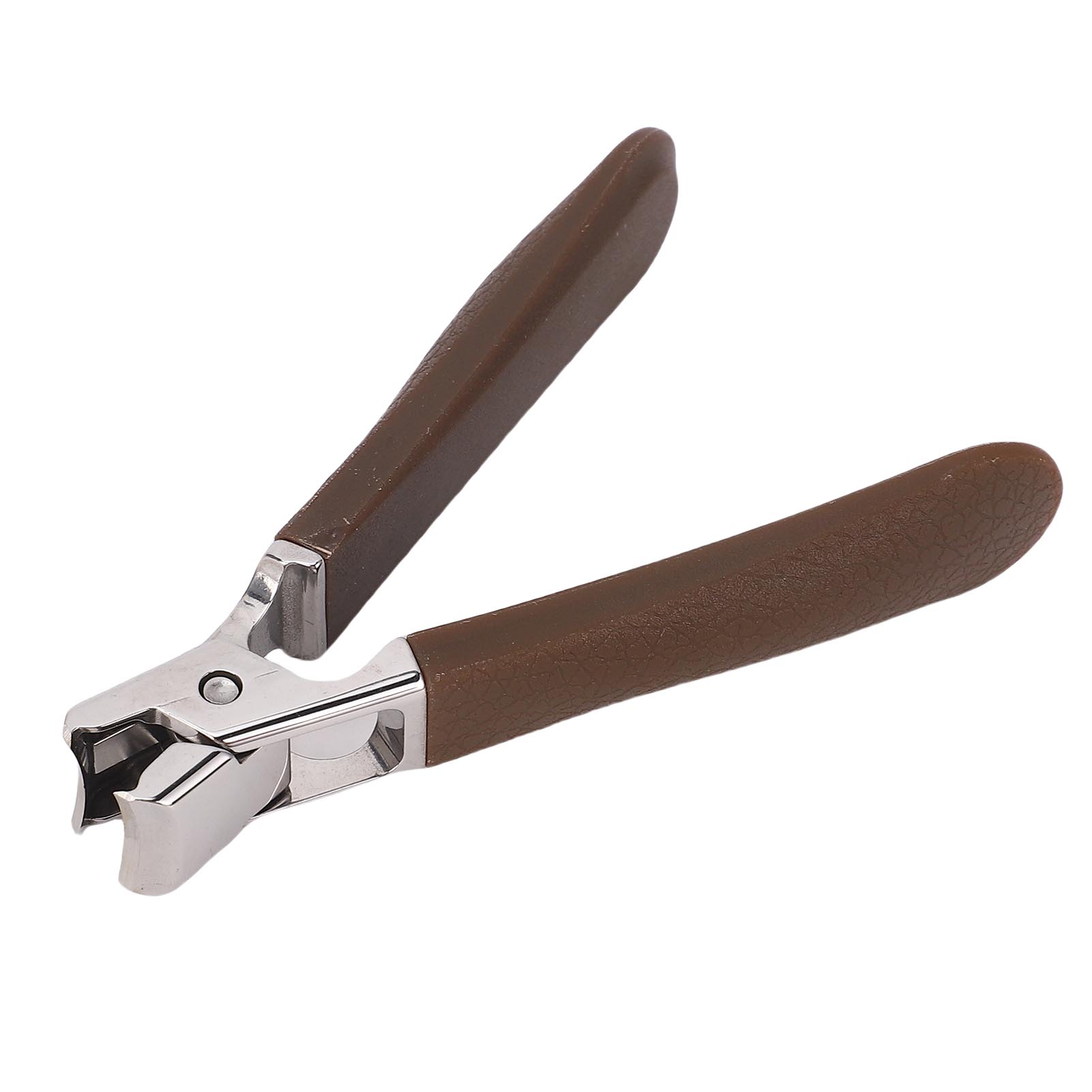 

Wide Jaw Opening Nail Clipper Stainless Steel Finger Nail Cutter For Thick and Hard Nails Black коричневый