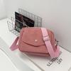 Women Corduroy Crossbody Shoulder Small Square Bag Casual Fashion Daily Handbag