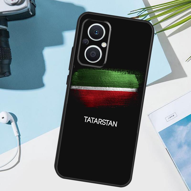 Tatarstan Flag Coat of Arms Cover For OPPO Reno 12 F 13F 14F 11F 10 11 13 14 Pro 7 8 Lite OPPO Find X9 X5 X6 X8 Pro Case