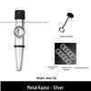 Metal Kazoo Musical Instrument for Early Childhood Education and Adults