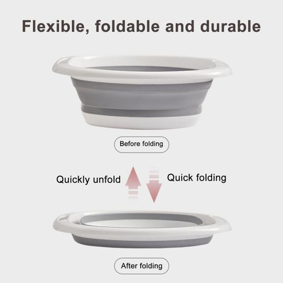 Collapsible Foot Bath Portable Pool Foot Bath Large Capacity Foot