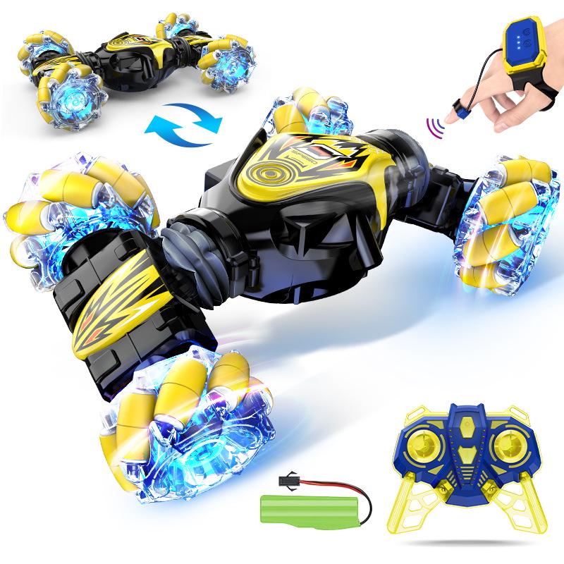 Large Gesture-Control Remote Car, Rechargeable 4WD Off-Road Climbing Twist Vehicle