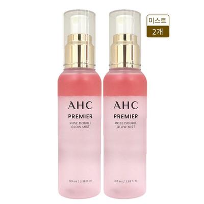 Premier Rose Double Glow Mist 100ml x 2