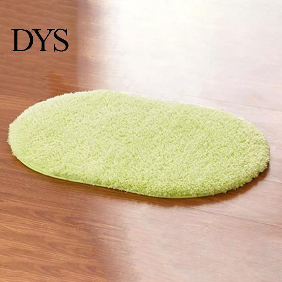 Effen Kleur Pluizig Antislip Waterabsorberend Badkamer Slaapkamer Mat Kussen Tapijt Vloerkleed