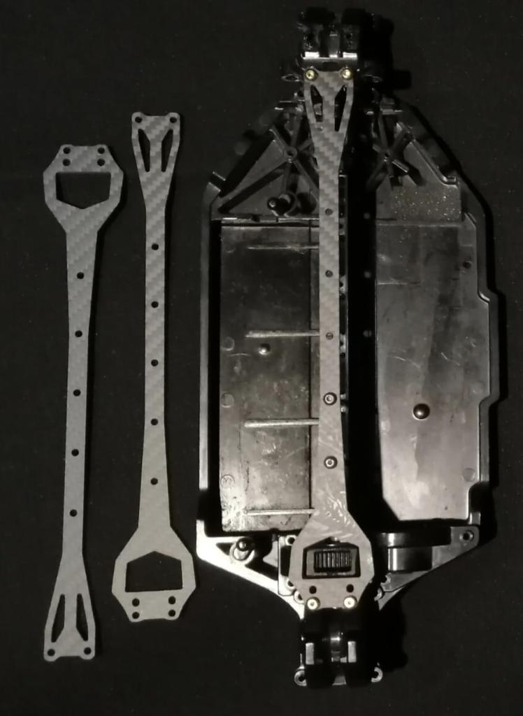 Metal Garage Japan Original Carbon Fiber Upper Deck (MGT2-9) for TAMIYA TT-01 and TT-02