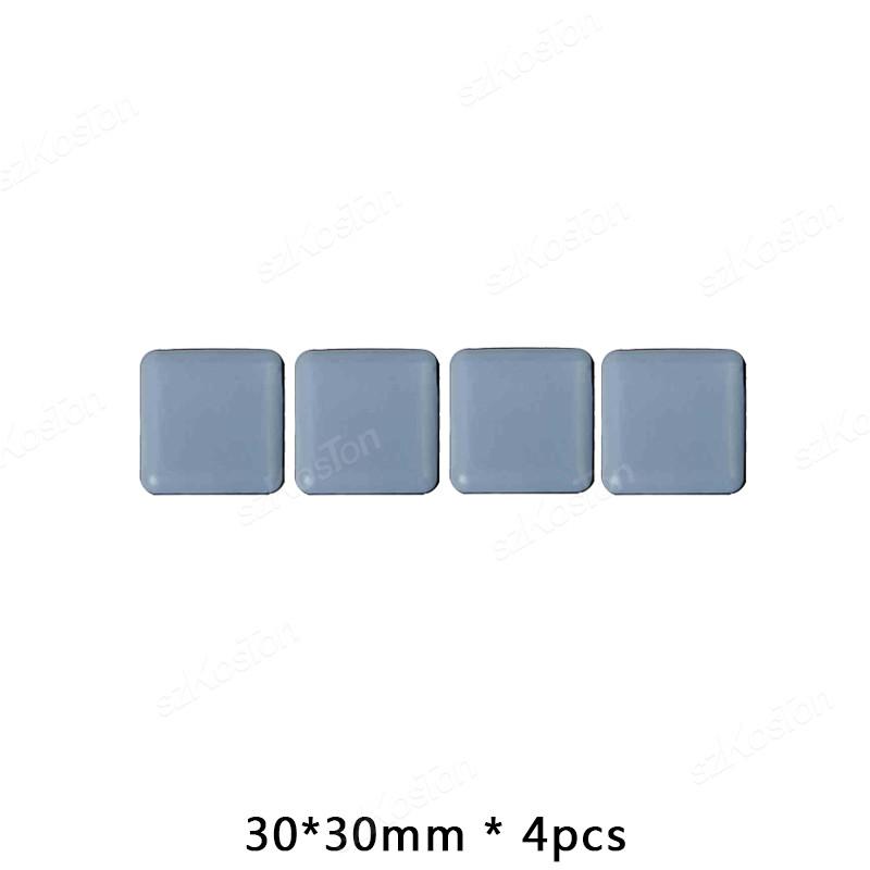 4Pcs Self-Adhesive Furniture Glides Stick-on Chair Leg Slider Bumper Pad Floor Protector for Table Sofa Carpet Tile Hardwood