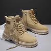 Motorcycle Boots Outdoor Ankle Boots Men's Sneakers Loafers Sports and Leisure Soft and Comfortable Wear-resistant Casual Shoes