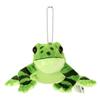 Carolata Plush Toy Mascot Okinawan Shikawa Frog (Yanbaru Creaturewith Chain) Realistic Frog Keychain Doll Gift (Twice Tested)  Christmas Present