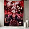 Gachiakuta Wall Tapestry Aesthetic Wall Hanging Printed Fabric Blanket Decorative Tapestries For Bedroom Living Room Home Decor