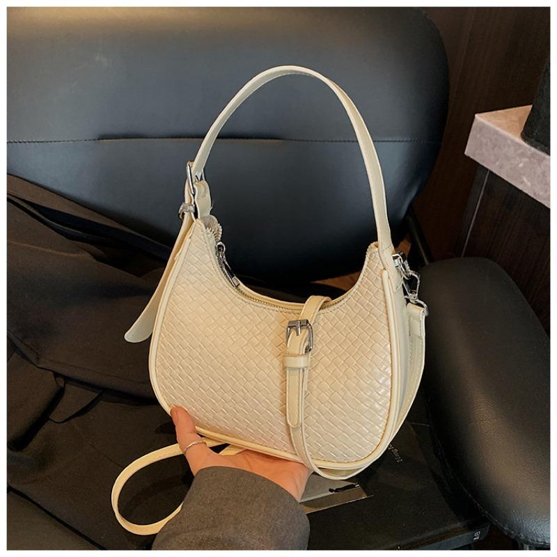 Modische tragbare Umhängetasche Neue Nische lässige Halbmondtasche Pendler zur Arbeit Trend Achseltasche Frauen