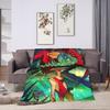 Vox Alastor Hazbin Hotels Warm Blanket  Girls Boys Plush Throw Blanket Fluffy Outdoor Flannel Bedspread Sofa Bed Cover