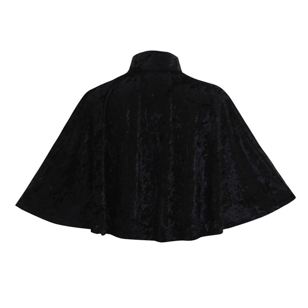 Dámská šála Dámská sametová pelerína Zábaly Kostým Gotický plášť na párty