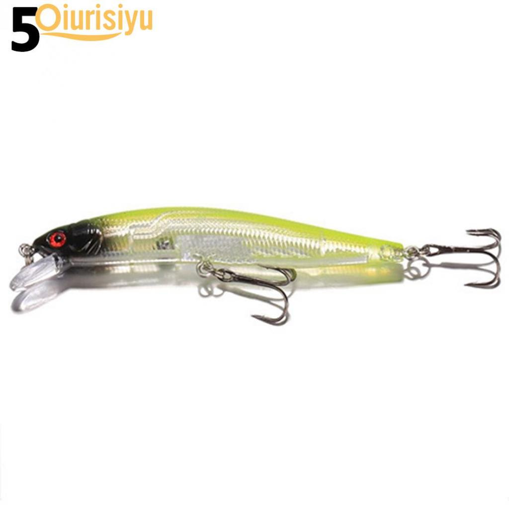 PROBEROS 10pcs 4.5″//11.5CM Fishing Lures Crankbaits Hook Minnow Baits