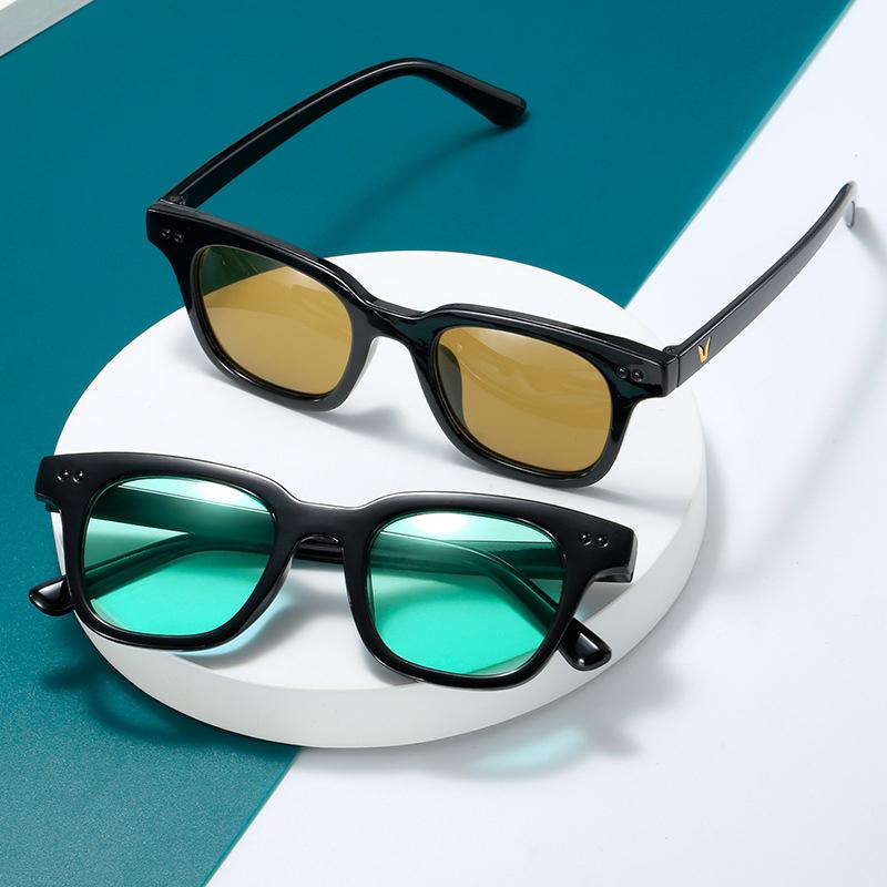 Kurzsichtigkeitsbrillengestell Herren und Damen Retro Sonnenbrille Mode Sonnenbrille Trend Damenbrille Outdoor Schatten Spiegel Mode