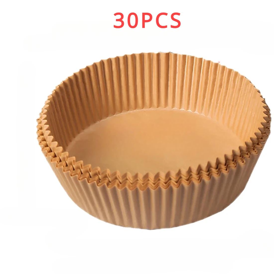 

Одноразовые кухонные принадлежности фритюрница Reposteria 30/50 шт измерительные приборы и весы круглый противень коврик бумажный коврик формы для выпечки 20x16x4.5cm