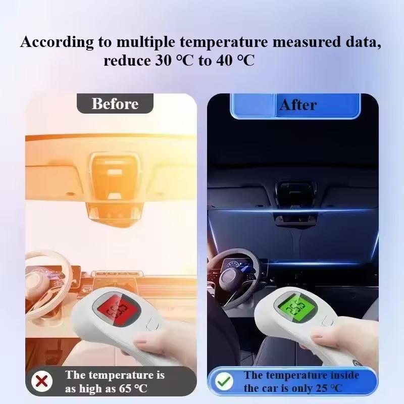 Car Windshield Sunshade for KIA K5 Forte Sportage Sorento Seltos Stinger Front Window Sun Shade Heat Insulation Auto AccessoriesWindshield Sunshades