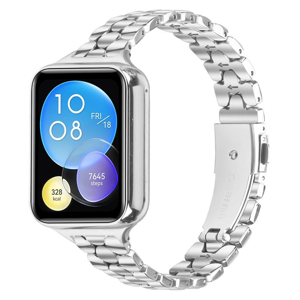 For Xiaomi Redmi Watch 5/4 Watch Band Pearl-Shape Stainless Steel Silver Wrist Strap