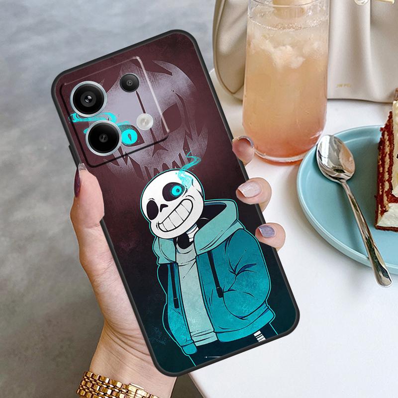 Game Undertale Sans Case For Xiaomi Redmi Note 13 8 9 10 11 12 Pro 12S 11S 10S 9S Redmi 13C 9C 10C 12C Cover