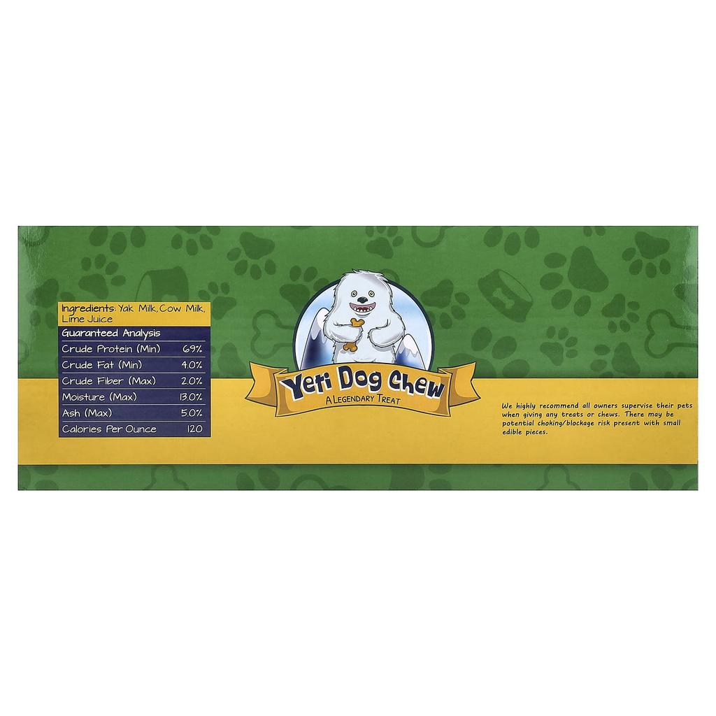 Yeti Dog Chew, Himalayan Yak Cheese, For Dogs, XLarge, 3 lb