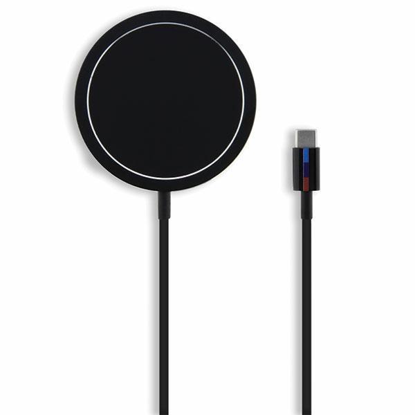 Ładowarka indukcyjna BMW M MagSafe 15W Czarna Szybkie ładowanie
