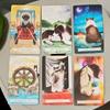 Oneful Tarot Deck 10.3*6cm 78-Card MBTI Integrated Tarot for Cat & Dog Lovers Kawaii Animal Art