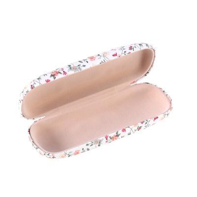 Organisatoren Harte Box Sonnenbrillenetui Tragbares Leichtes Brillenetui Elegantes Blumendesign Brillenetui Für die Arbeit