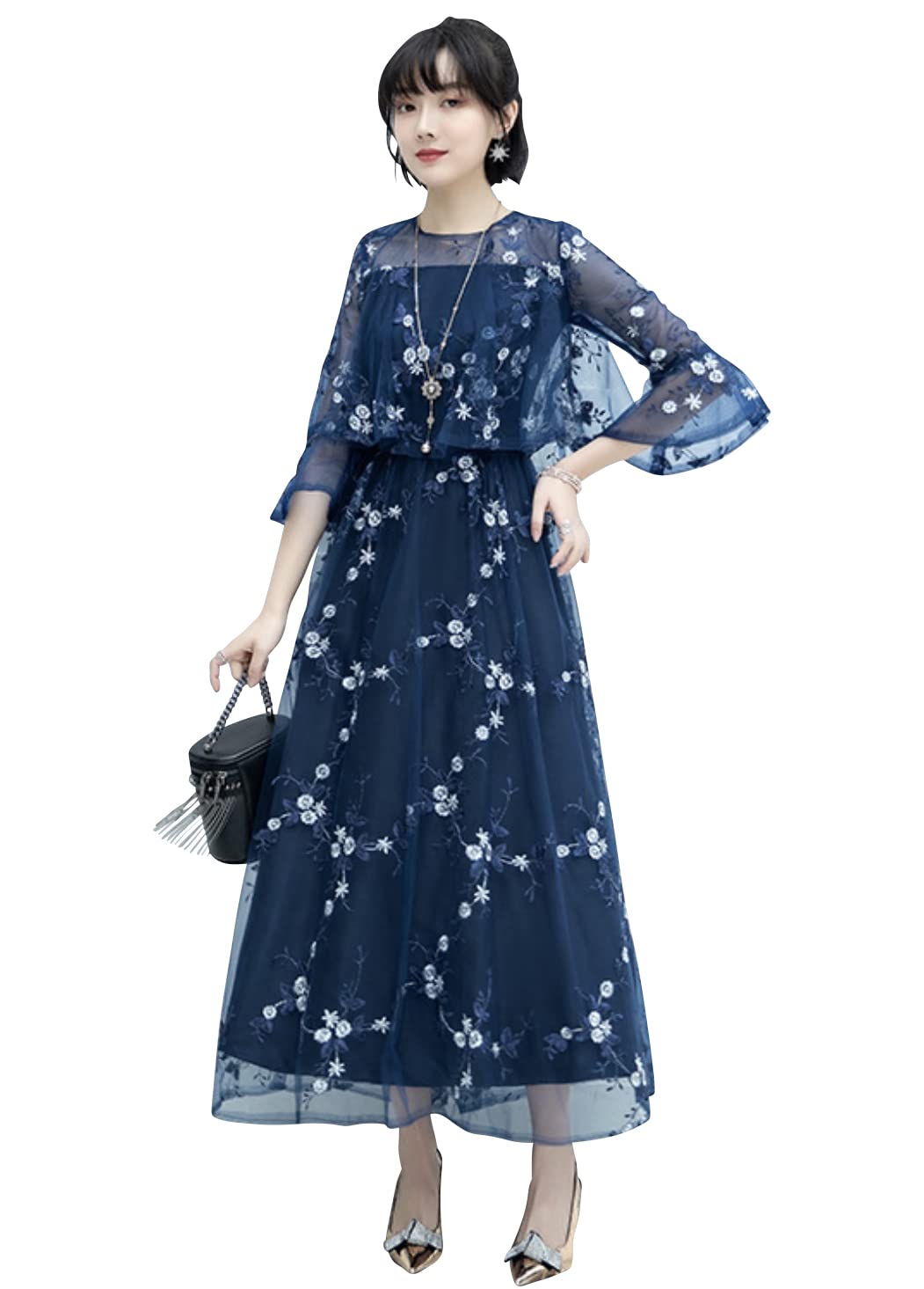 

Свадебные рукава [Платье EightSTAR] Платье, Длинное, Уникальное, Платье, После вечеринки, А-силуэта, Вышитое, Кружевное, Женское, Цельное, Взрослое, 20-е, 30-е, 40-е,