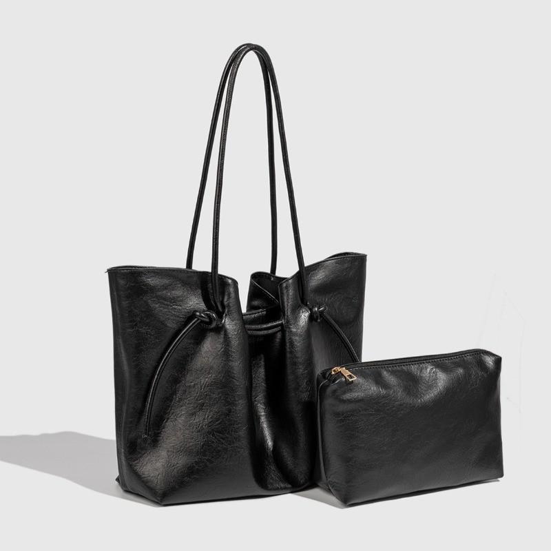 IELGY Ladies Handbag Premium Retro Tote Bag Large Capacity Autumn Winter Style