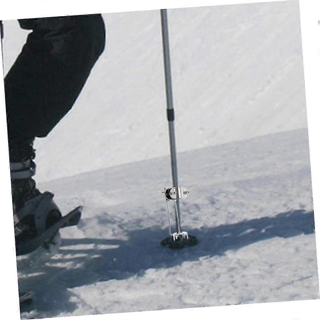 2 Stck Gehstock Eiskrallen Rutschfeste Krallen fr Senioren - Aufsatz fr Gehstcke und Krcken fr Schnee und Outdoor Aktivitten
