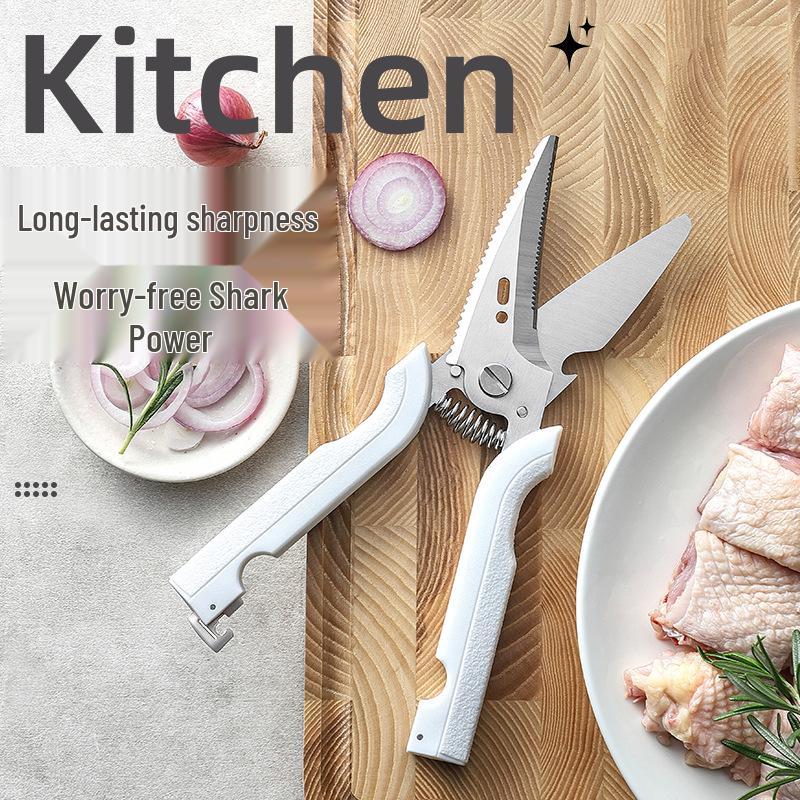Multi-functional Stainless Steel Kitchen Shears for Chicken and BBQ