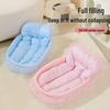 All-Season Washable Pet Nest: Non-Stick, Lightweight, Soft & Cozy for Small Dogs and Cats