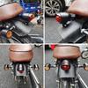 1 PC Motorcycle Red 12V LED Adjustable Cafe Racer Style Stop Tail Lamp Motorbike