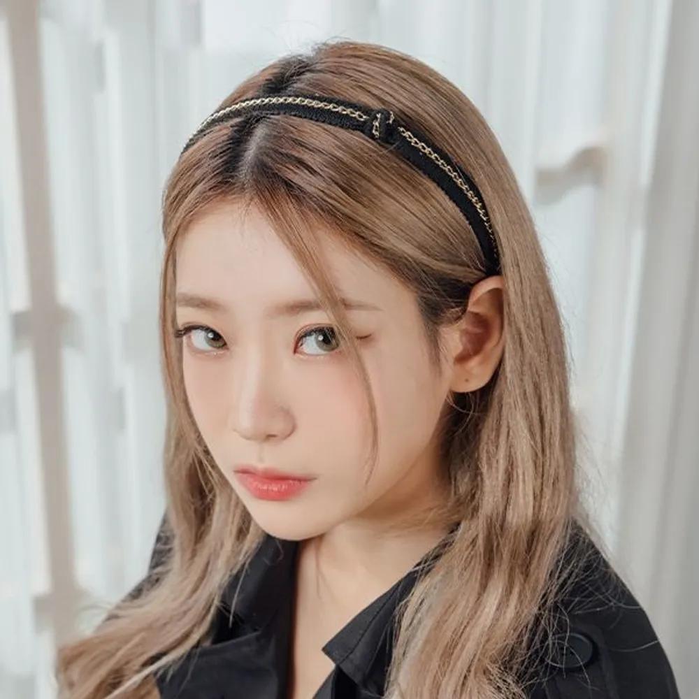 Chain Knot Headband Hairband (21HB028) Black