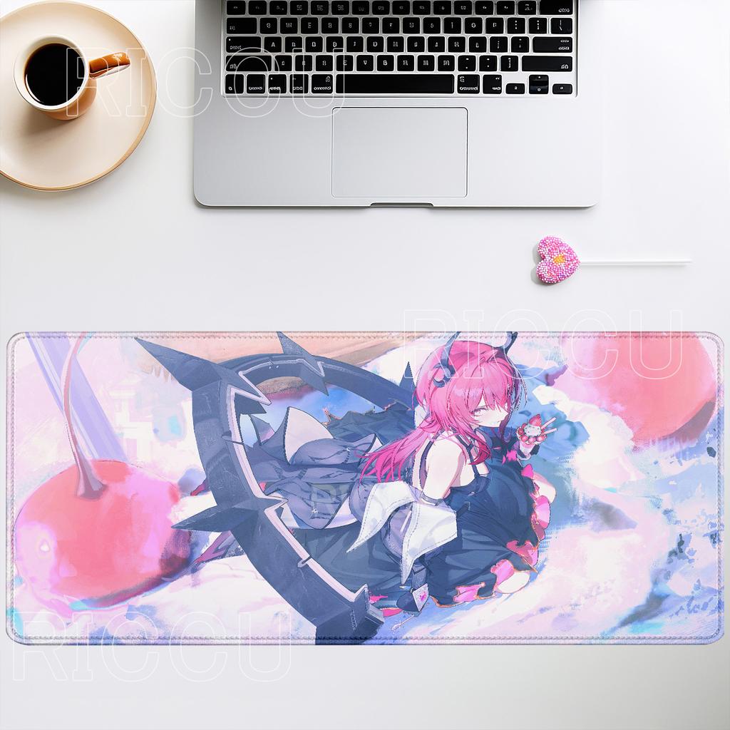 Gaming Arknights Endfield Laevatain Mouse Pad Anime Girl Mousepad Large Pretty Game XXL xmm HD Printing overlock Desk Mat