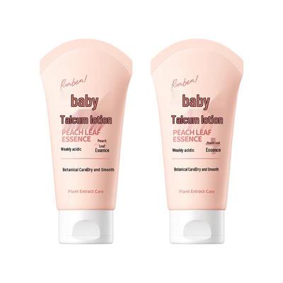 Runben Baby Peach Leaf Soothing Lotion (2 X 80g)
