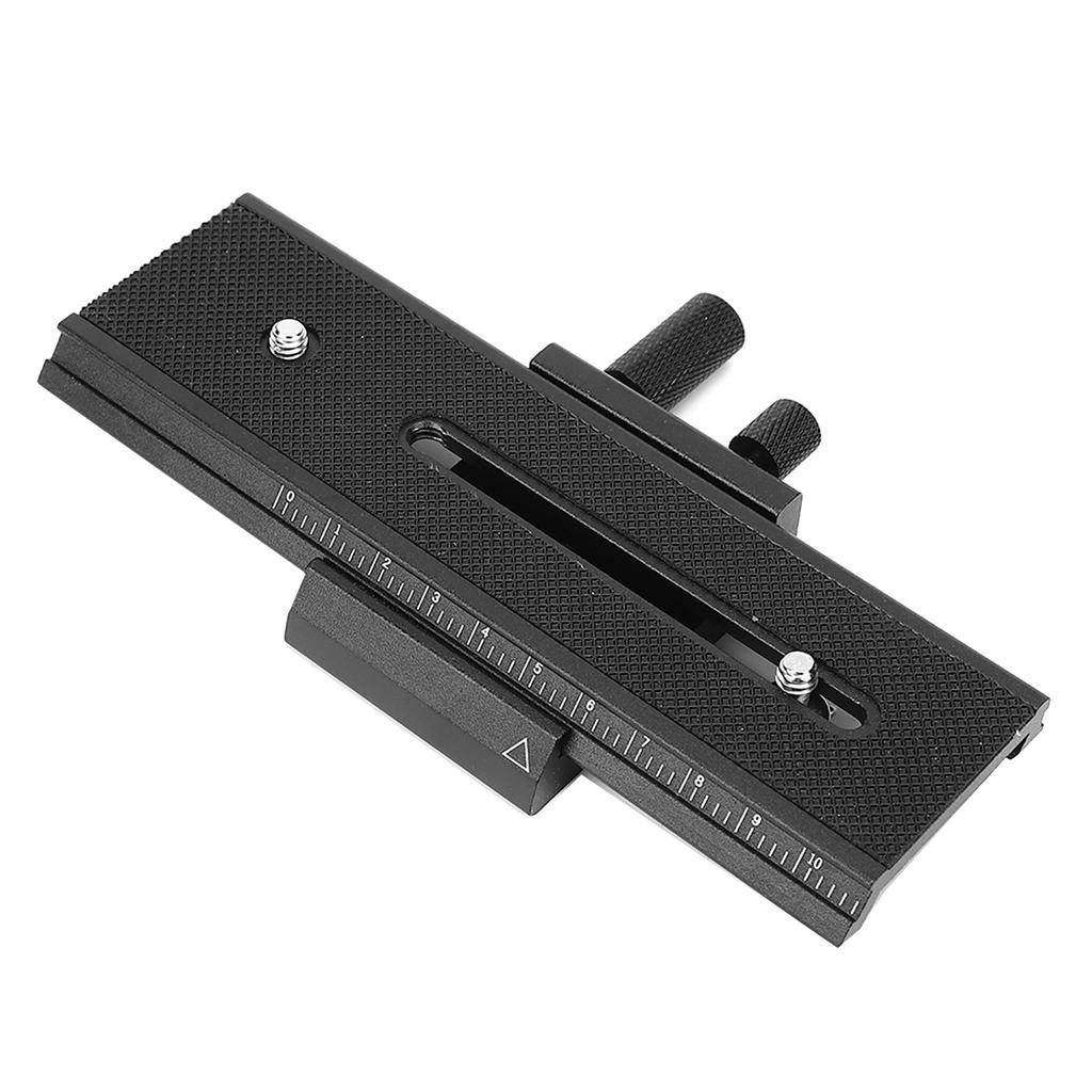 2 Way Macro Focusing Rail Slider with 1 4 Mounting Screw for Close Up Shooting