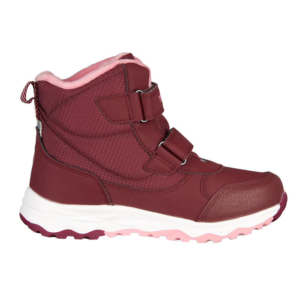Children's Winter Boots Trollkids Kids Hafjell Winter Boots Snow Boots with Velcro Waterproof Red (264-219)