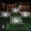 300/420 LED Outdoor Solar Garden Light, Upgraded Fireworks Light, 8 Lighting Modes,outdoor Decoration On Garden Terraces,Halloween,Christmas