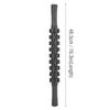 9 Gear Sports Massage Roller Stick Yoga Fitness Muscle Relax Workout Exercise Equipment Black