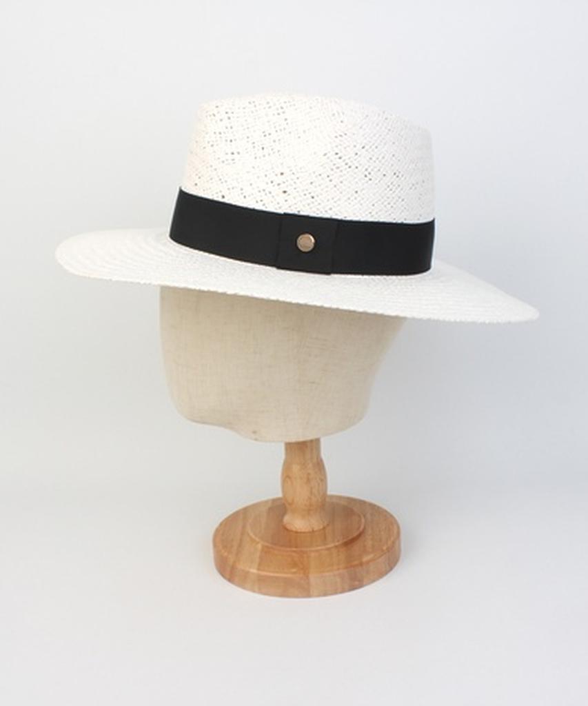 Yunibeosyeolkemiseuteuli Swing Bk Line White Fedora Summer Fedora