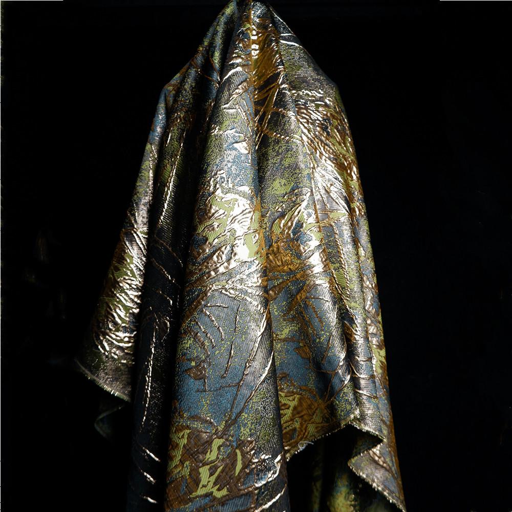 

Shining Gilding Three-dimensional Jacquard Texture Fabric Creative Coat Pants Curtains DIY Sewing Material Designer Fabric 150cm&100cm